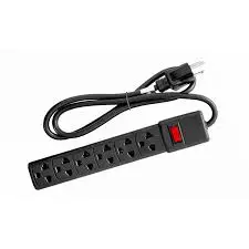 REGLETA ELECTRICA 6 SERVICIOS 5MTS GRIS