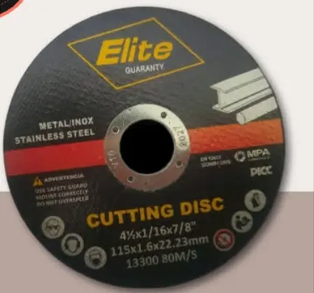 ELITE 4 1/2 DISCO DE CORTE METAL	 