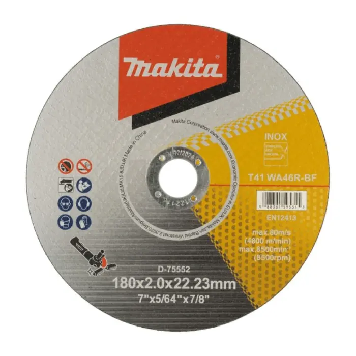 MAKITA 4 1/2 DISCO CORTE METAL 
