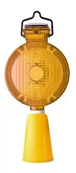 LUZ AMARILLA GR PARA CONO DE SEGURIDAD SOLAR