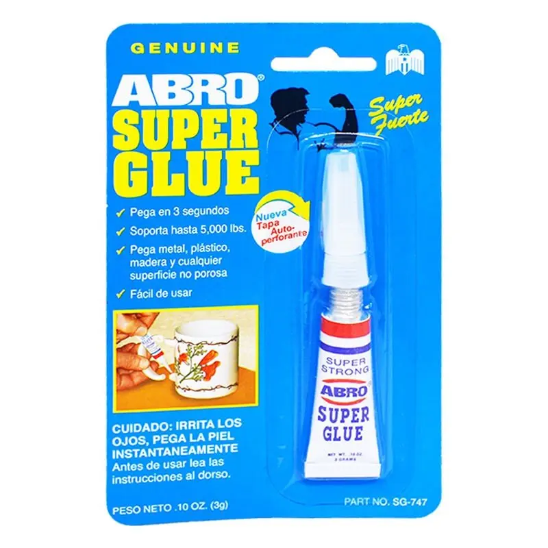 PEGA ABRO SUPER GLUE 10 OZ ( BRUJITA )