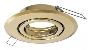 SPOT DE EMBUTIR DORADO DIRIGIBLE 3.5"