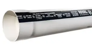 TUBO 75MM DESAGUE PVC RIVAL.