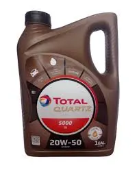 ACEITE TOTAL QUARTZ 5000 20W50 GALON.