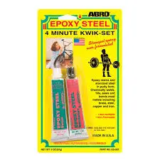 ABRO EPOXY STEEL 2 OZ..