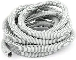 MANGUERA ANILLADA GRIS 3/4-50METROS