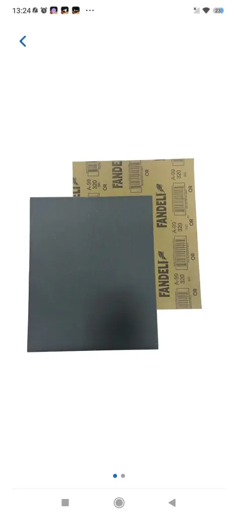 LIJA FANDELI 320 AGUA 