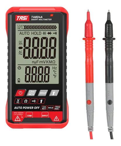 MULTIMETRO DIGITAL 4.8 RECARGABLE