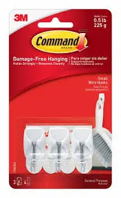 COMMAND GANCHO DE COCINA X3 3M-PEQ                                                                                                                                                                                                             