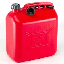 ENVASE POMA PLASTICA P/GASOLINA 5LITRO ROJO